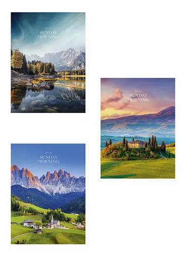 Комплект 3 шт загальних зошитів. Зошит Школярик А4 80 арк. у лінію 5237 4823088240962 - фото 1