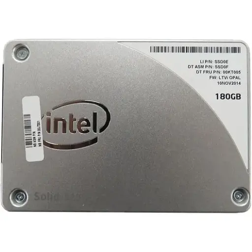 Накопичувач SSD 2.5 Intel 180GB SSDSC2BF180A4L Б/В - фото 1