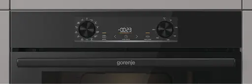 Духова шафа Gorenje електрична 77 л, A+, дисплей, IconLed, піроліз, чорний - фото 4