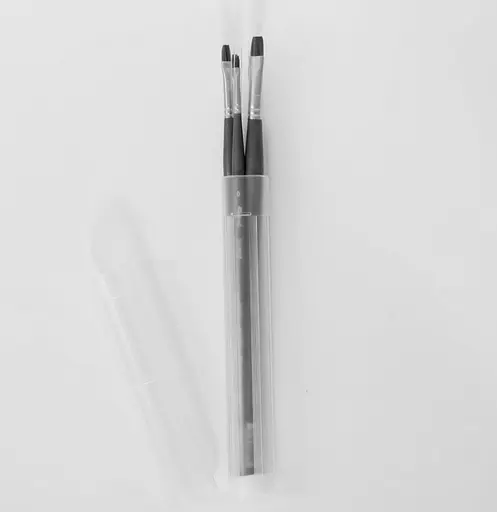 Набор кистей для акрикла Raphael Softacryl, 5 шт, 0. 2, 4, 6, 8, в тубусе