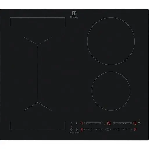 Варочная поверхность Electrolux индукционная 60 см расширенная зона Hob2Hood черный матовый