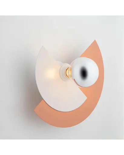 Бра, настінний світильник Imperium Light 657135.70.01 Turangi персик / білий - фото 1