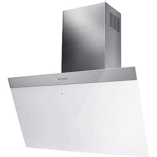 Вытяжка Faber наклонная 80 см 1169 м3ч Daisy + Wh A80 белая