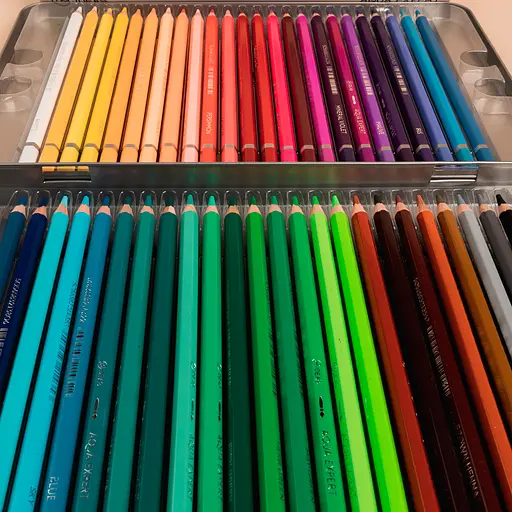 Набор карандашей акварельных 99IDEAS "Aqua Expert" 48 цветов, Basic Set 1, металлическая коробка, 99AE-48BAS1 - фото 5