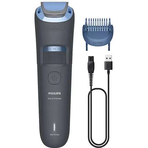 Тример Philips BT3617/15 сіро-блакитний