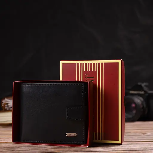 Мужской кожаный кошелек Canpellini 11.5х9.7х2 см acs0025627 - фото 8