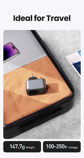 Зарядное устройство UGREEN CD314 30W Outlet Extender EU (2A1C) (UGR-90613) - фото 7