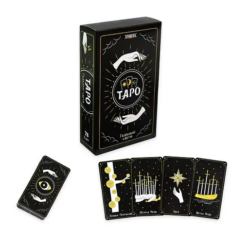 Гадальные карты Таро 30483 карта со ссылкой на инструкцию 78 штук - фото 2