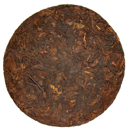 Шу Пу Эр Золотой Дракон 2006 г. - блинчик, 357 г - фото 4