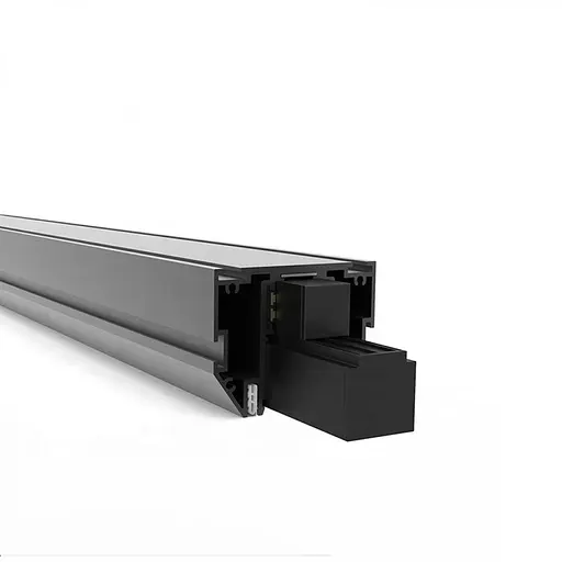 Магнітний трек для натяжної стелі 2M Kloodi KDMG-STRECTH TR 2M BK - фото 2