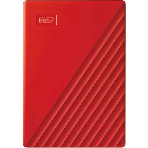 Зовнішній жорсткий диск Western Digital 2TB WD My Passport Red (WDBYVG0020BRD-WESN) - фото 1
