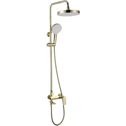 Душова система Rea Veneta gold з виливом REA-P7842, Золотий - фото 1