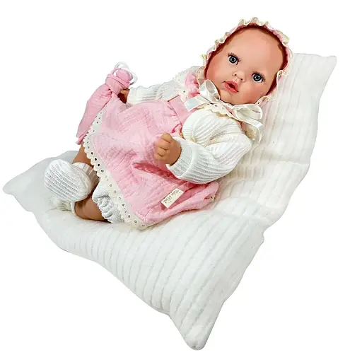 Лялька Nines d'Onil маленька Тіта у рожевій сукні 40 см (5200) - фото 2