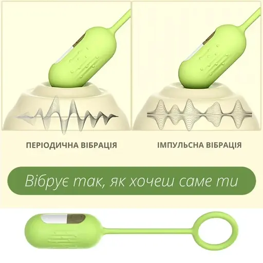 Вакуумний кліторальний стимулятор I’MCUM Secret AirPods Вібратор 2 в 1 у вигляді кейсу для навушників Зелений (7970379617679) - фото 7