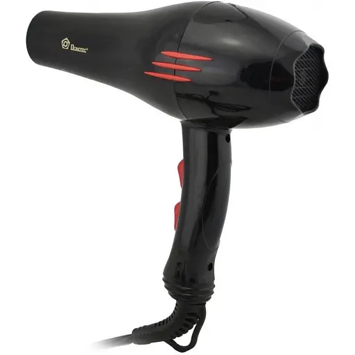 Фен для сушіння укладання волосся Domotec MS-0355 2600 Вт чорний - фото 1