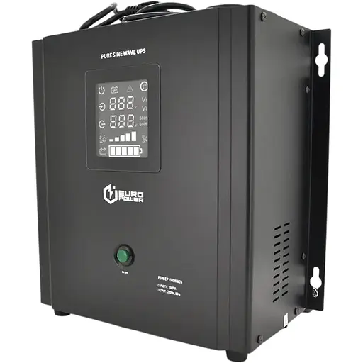 ИБП с правильной синусоидой Europower PSW-EP1500WM24 (1050 Вт) 10/20А, настенный, под наружную АКБ 24В, Q1