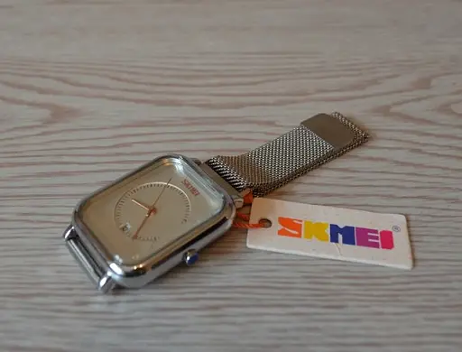 Мужские наручные классические часы Skmei 9207 Серебристый - фото 8