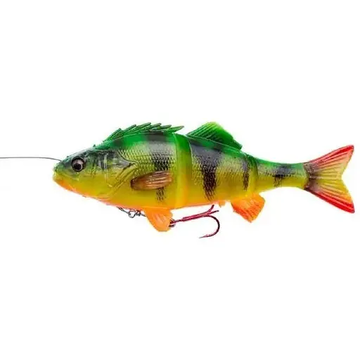 Силікон Savage Gear 4D Line Thru Perch SS 230mm 145g Зелений/помаранчевий (1013-1854.03.70)