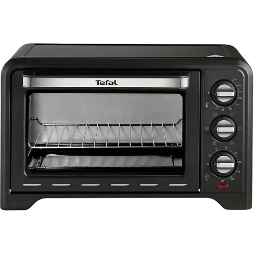 Піч електрична Tefal Optimo 19 л 1380 Вт чорна (OF444834) - фото 1