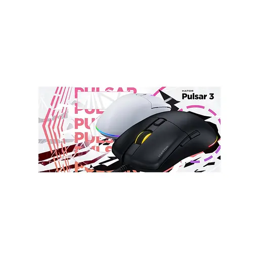 Мышка Hator Pulsar 3 USB White (HTM611) - фото 7