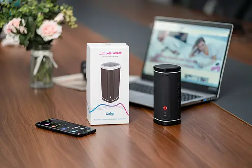 Мастурбатор Lovense Calor, 15,9 см (чорний) - фото 7