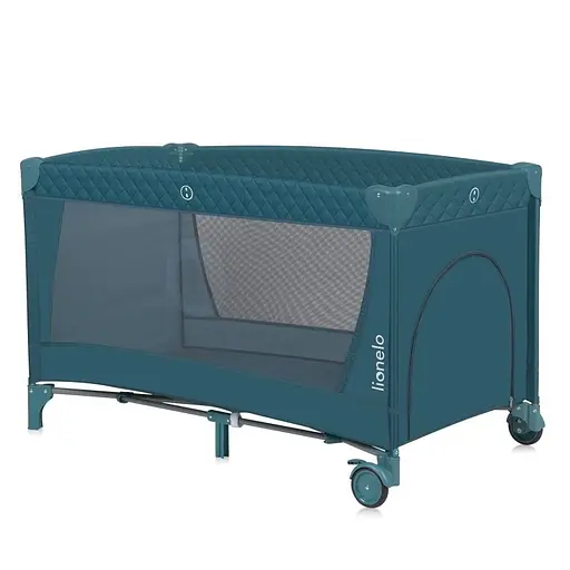 Манеж-ліжко Lionelo Flower Green Turquoise (LO-FLOWER GREEN TURQUOISE) - фото 4