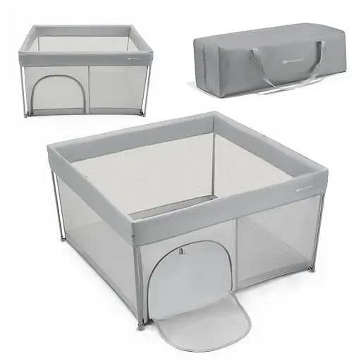 Манеж Kinderkraft Ziki Grey (KLZIKI00GRY0000) - фото 4