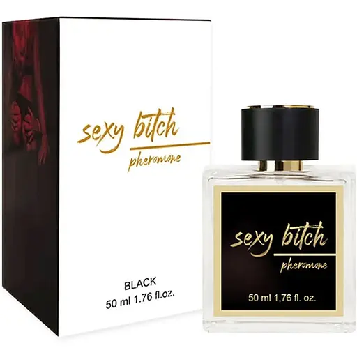 Парфюмерная вода с феромонами унисекс Aurora Sexy Bitch Black Pheromone, 50 ml