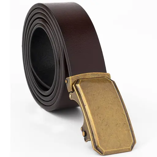 Ремінь шкіряний Vintage чоловічий 115х3,4 см acs0014913 - фото 3
