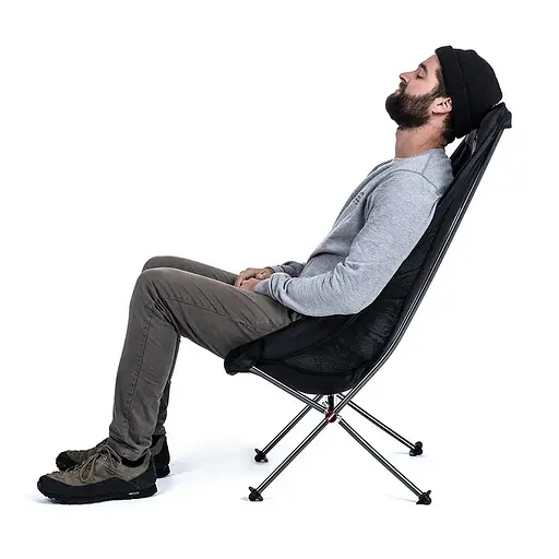 Складное высокое кресло Naturehike YL06 Alu Folding Moon Chair NH18Y060-Z (Бежевый) - фото 3