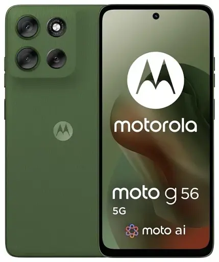 Смартфон Motorola Moto G56 5G 8/256GB Dill green (Global Version) - фото 1