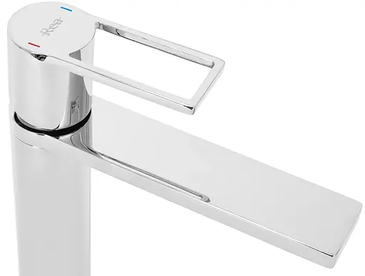 Змішувач для умивальника Rea Flip високий хром REA-B2006 Хром - фото 4