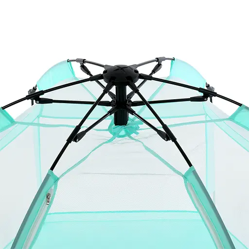 Палатка автоматическая MR 1512 с ковриком, 146x127x110 см, каркасная, сетчатые стены, зелёный - фото 7