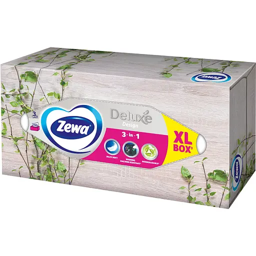 Уцінка. Серветки тришарові Zewa Deluxe 150 шт. (49861) - фото 3