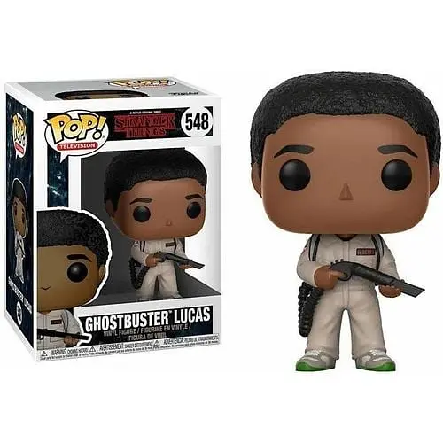Фигурка Funko Pop Ghostbuster Lucas Лукас Синклер Stranger Things Очень странные дела 10см ST GL548 - фото 1