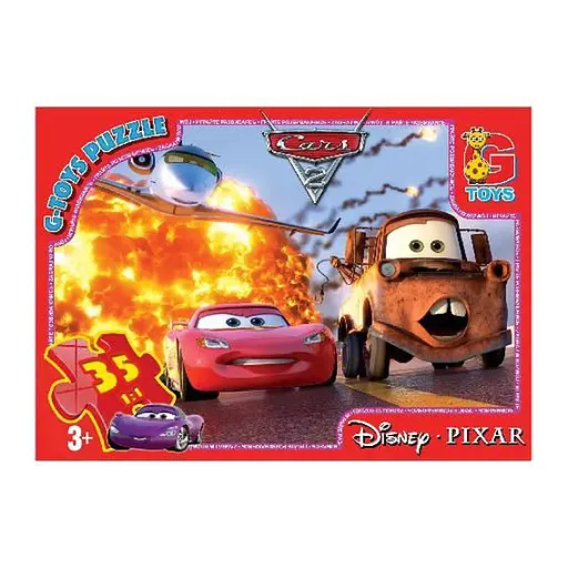 Пазлы детские Тачки Z10204, 35 элементов