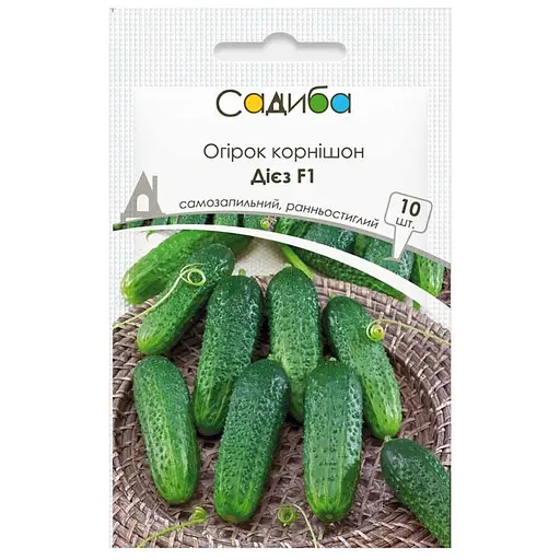 Насіння огірків Садиба Дієз F1, 10 шт.