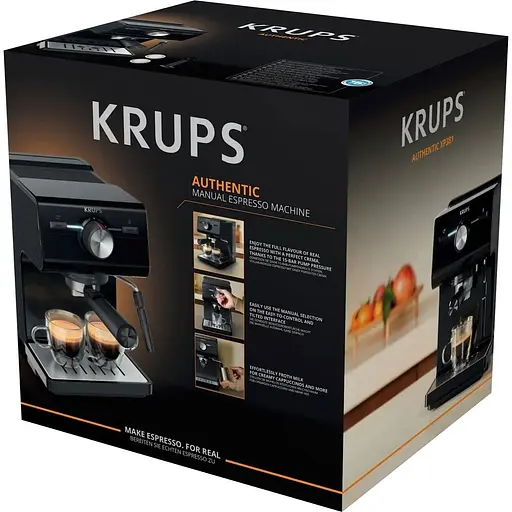 Кофеварка рожковая Krups Authentic C50 XP381810 - фото 4