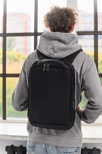 Рюкзак Mark Ryden для ноутбука 15.6 дюймов MR9008 с ортопедической спинкой Черный - фото 7