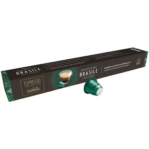 Кофе в капсулах Nespresso Ecaffe Brasile 10 шт - фото 1