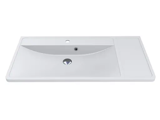 Умивальник Miraggio Sacramento mirasoft 0001114, Білий матовий - фото 4