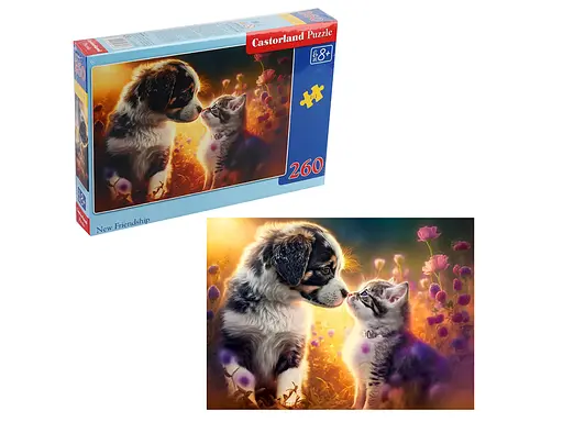 Пазлы Castorland Новая дружба, 260 элементов, 32x23 см, B-27583 - фото 2