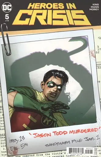 Heroes in Crisis (2018 DC) #5B