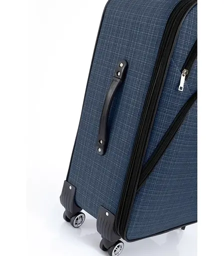 Валіза тканинна (Impertex) Велика (L) Водонепроникна на 4 Подвійних Колесах 120 л Розширенням TK002-L - фото 5
