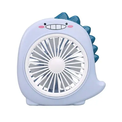 Вентилятор, 3 режима, встроенный аккумулятор, подсветка, USB кабель (В ассортименте)