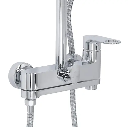 Душевая система универсальная Qtap Jay Chrome с изливом QTJAY111CRM45543 - фото 3