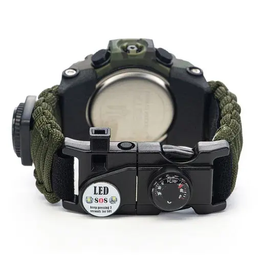 Мужские наручные часы Besta Life Pro с компасом (Хаки) - фото 4