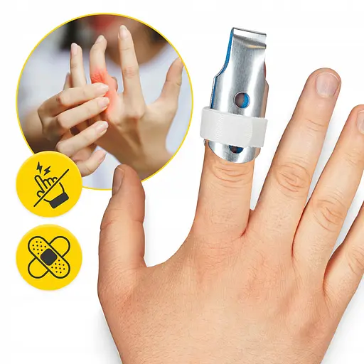 Фіксатор (бандаж) для пальця руки 4FIZJO MED 1 шт Size S (P-5905973407397) - фото 5