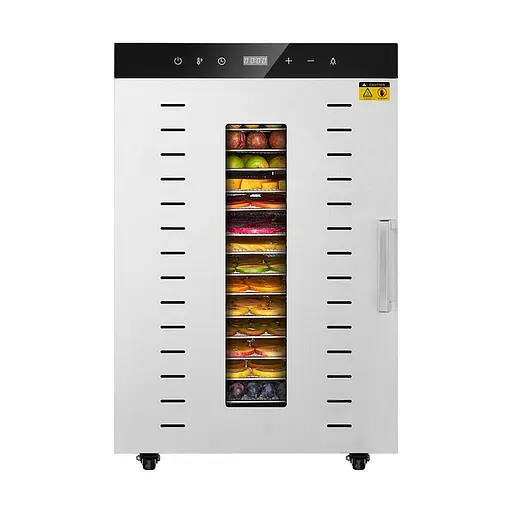 Дегидратор сушилка коммерческий Food Dehydrator SS - 16H для овощей фруктов мяса грибов 16 лотков 1500Вт