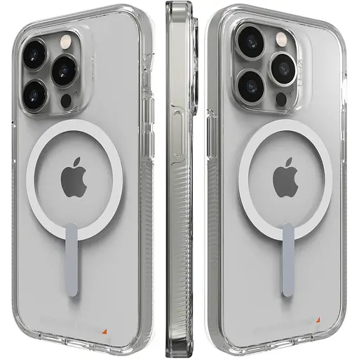 Оригінальний протиударний чохол Gear4 Crystal Palace MagSafe для iPhone 14 Pro Max (6.7") Прозорий - фото 3